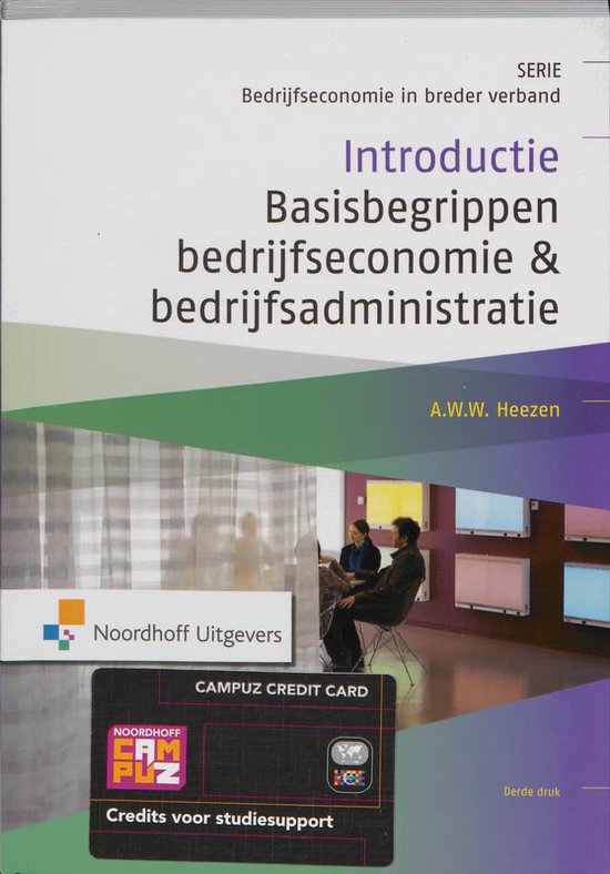 Bedrijfseconomie in breder verband  -  Bedrijfseconomie in b ... - cover
