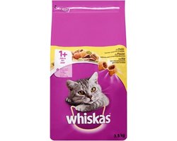 Whiskas _ droog adult kip - 3,8 kg - 1 stuks