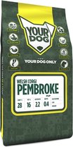 Yourdog welsh corgi pembroke pup - 3 kg - 1 stuks