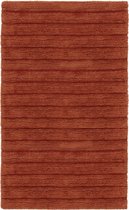 Zachte Badmat Veerle Koper Oranje | 60x100 | Sneldrogend En Vochtabsorberend | Anti-Slip Met Noppen