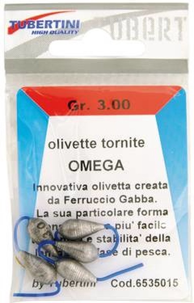 Tubertini Omega Competitie Druppellood (5 pcs) - Maat : 0.60g