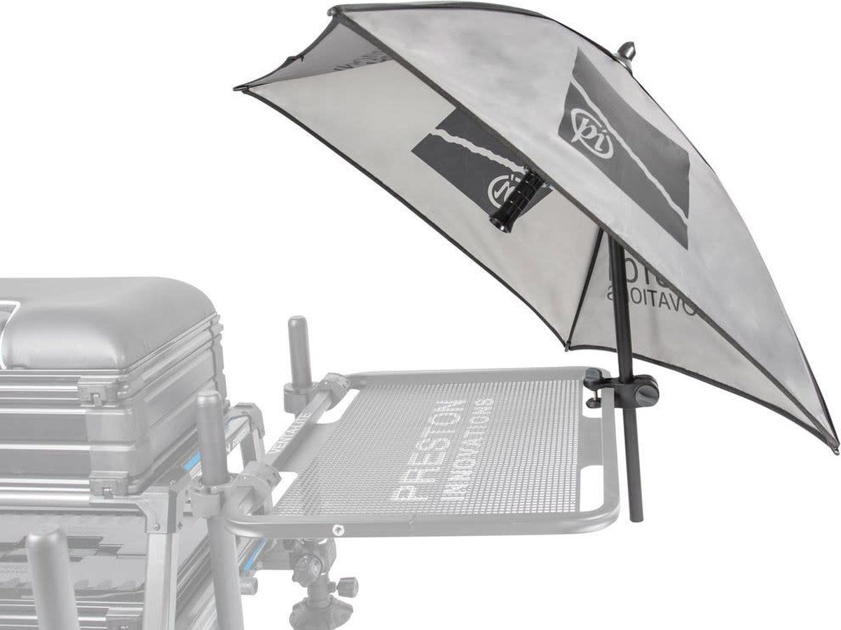Preston Offbox Grey Bait Brolly