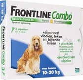Frontline hond combo spot on 3 pack - medium - 1 stuks