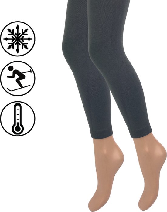 Thermo legging - Antraciet/Fume - Maat L-XL