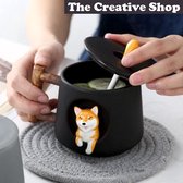 Shiba Doge Cup - FULL SET - Black Color