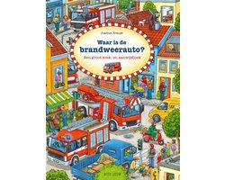 foto van Zoekboeken - Waar is de brandweerauto?