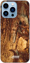 6F hoesje - geschikt voor iPhone 13 Pro Max - Transparant TPU Case - Lets go Gold #ffffff