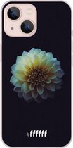 6F hoesje - geschikt voor iPhone 13 - Transparant TPU Case - Just a Perfect Flower #ffffff
