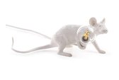 Jawes- Muis lamp- Wit- Liggend- LED licht- Lamp dier- Huis decoratie- Seletti