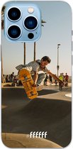 6F hoesje - geschikt voor iPhone 13 Pro Max - Transparant TPU Case - Let's Skate #ffffff