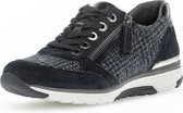 Gabor rollingsoft sensitive 76.973.66 - dames wandelsneaker - blauw - maat 40.5 (EU) 7 (UK)