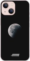 6F hoesje - geschikt voor iPhone 13 - Transparant TPU Case - Moon Night #ffffff