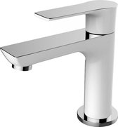 Bally Casma Laag Toiletkraan 1/2″ Wit/Chroom
