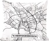 Kaart - 's-Hertogenbosch - Zwart - Wit