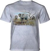 T-shirt Three African Elephants XXL