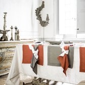 Alexandre Turpault - Florence - Effen linnen tafellaken Made in France 170 x 320 cm