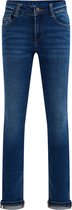 WE Fashion Jongens skinny fit jeans met stretch