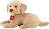 Trudi Classic Knuffel Hond Labrador 25 cm - Hoge kwaliteit pluche knuffel - Knuffeldier voor jongens en meisjes - Beige - 11x21x25 cm maat S