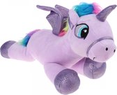 Kamparo Eenhoornknuffel Regenboog Paars 30 Cm