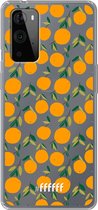 6F hoesje - geschikt voor OnePlus 9 Pro -  Transparant TPU Case - Oranges #ffffff