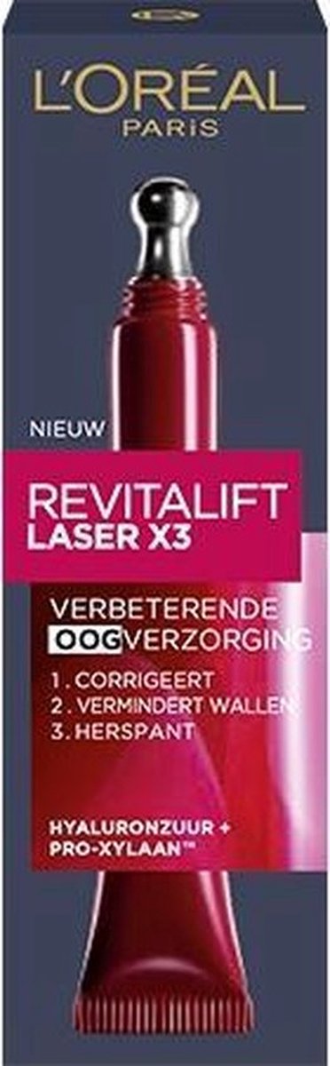 L’Oréal Paris Revitalift Laser X3 Oogcrème - 15 ml