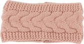 Orange85 Hoofdband - Oorwarmers - Oud Roze - met Vlechtpatroon - Dames - Winter