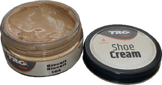 TRG - schoencrème met bijenwas - biscuit beige - 50 ml