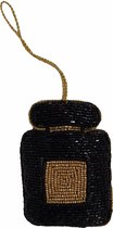 Kersten - Kersthanger parfum fles - Zwart