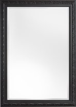 Barok Spiegel 103x133 cm Zwart - Daniel