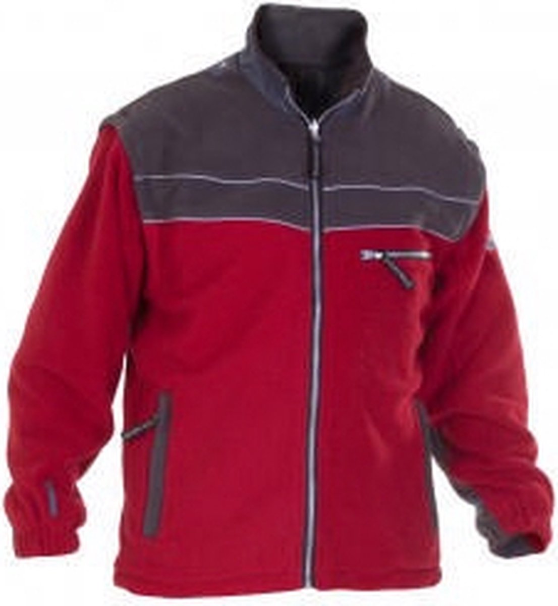 HW Kiel polarfleece rood*