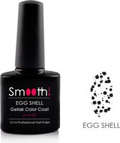 SmoothNails - Egg Shell - Gellak - Transparant Met Zwarte Stippen