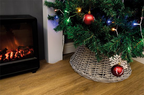 St. Helens Home & Garden - Panier d'arbre de Noël en osier tissé - Taille  grand -... | bol.com