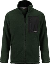 Life-Line - Miquel Fleece Vest Heren - Groen -  Outdoorvest - Wandelvest - Fleece Groen