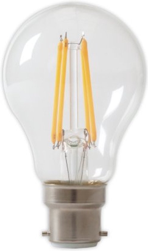 Calex Premium LED Lamp Filament - B22 - 390 / 810 Lumen - Zilver - Calex