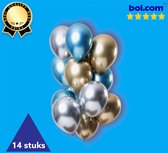 Ballonnen - Ballonnenboog - Verjaardag Versiering - Verjaardag Cadeau - Gender reveal versiering - Decoratieve accessoires - Ballonnen goud - Ballonnen rose - Ballonnen Blauw - Ballonnen Zilv