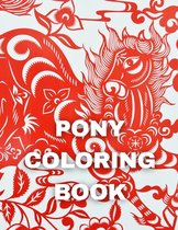 Kids Coloring Books- Pony Coloring Book