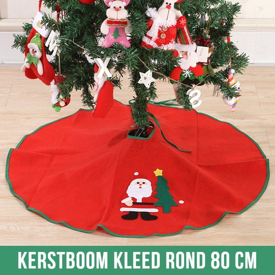 Allernieuwste KerstboomROK Kerstman - Rond Kerstboomkleed onder de Kerstboom  -... | bol.com