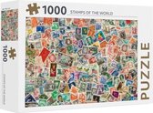 Rebo puzzel Stamps of the world - 1000 stukjes