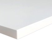 Tafelblad wit laminaat 160 x 80 cm