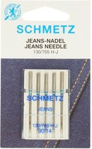 Schmetz Jeansnaalden 90/14, Per Pakje.