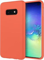 Shieldcase Silicone case Samsung Galaxy S10e - oranje