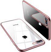 ShieldCase rosé gouden metallic bumper case geschikt voor Apple iPhone 8 Plus / 7 Plus