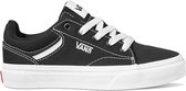 Vans YT Seldan Sneakers - Canvas Black/White - Maat 30