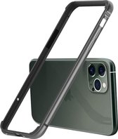 ShieldCase geschikt voor Apple iPhone 11 Pro Max metalen bumper case - zwart