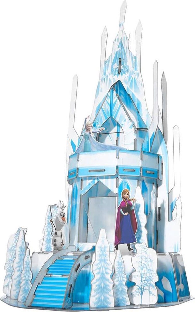 Frozen 2 IJspaleis 3D Puzzel