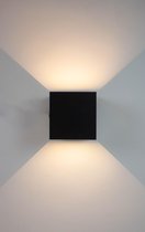 Wandlamp | Muurlamp| binnen en buiten | Industrieel | Zwart | LED Wall Lamp 7W 3000K