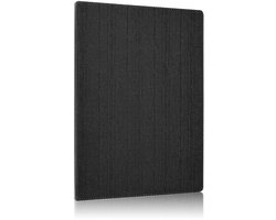 Goodline® - Hotelmap / Informatiemap / Welkomstmap / Gastenmap voor 20 Pagina's (A4) - type CL-Houtpatroon Zwart