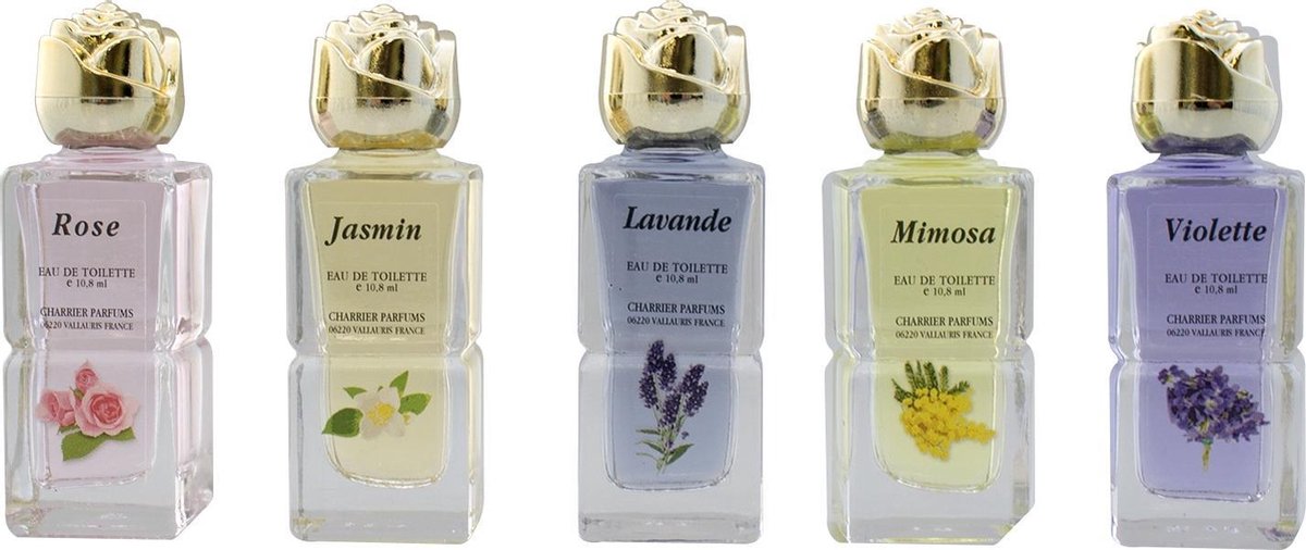 5 Franse Eau de parfums 