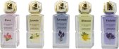 5 Franse Eau de parfums "Provence"