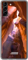 6F hoesje - geschikt voor Samsung Galaxy S21 Plus -  Transparant TPU Case - Sunray Canyon #ffffff